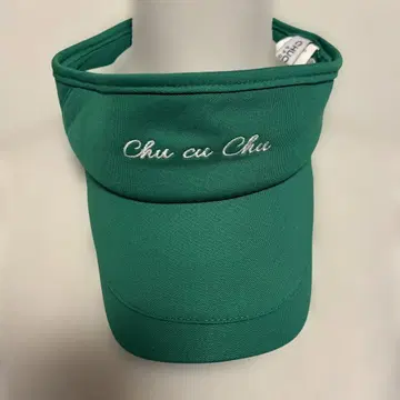 Chu cu Chu 그린 컬러 바이저
