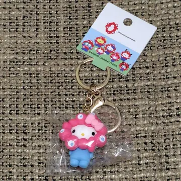만박 미야쿠미야쿠 나리키리 입체 마스코트 컬러 키링 헬로키티