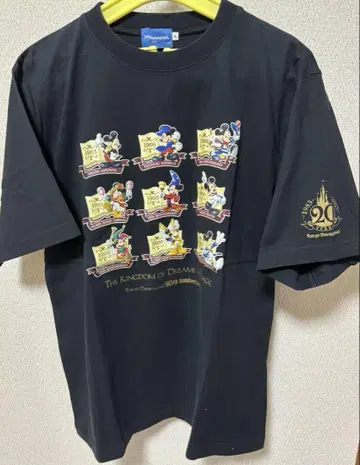 Tokyo Disneyland 20주년 기념 티셔츠 L 사이즈
