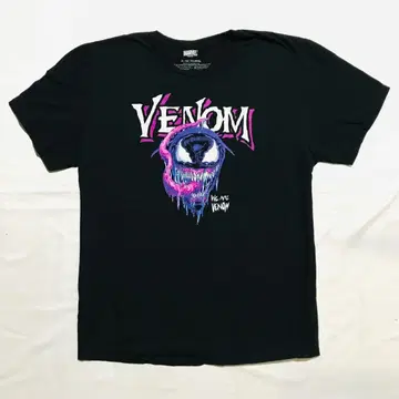마블 베놈 티셔츠 L VENOM 스파이더맨 MARVEL 아메리칸 코믹스