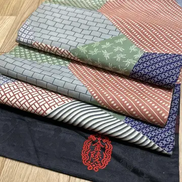 앤티크 젠쓰지가라 교부쿠로오비 키리하메 문양 뇨겐 금릉 82