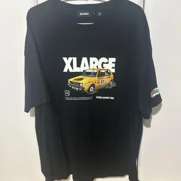 XLARGE 블랙 티셔츠