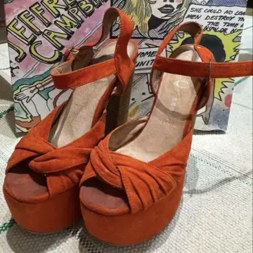 JEFFREY CAMPBELL 오렌지 샌들