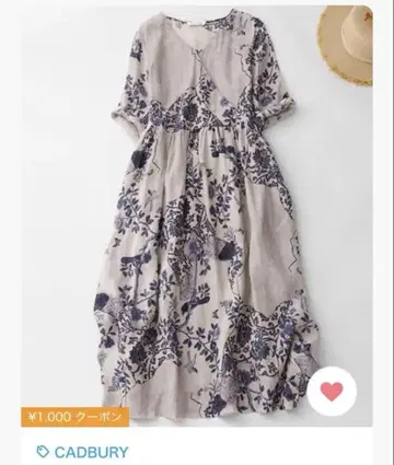 꽃무늬 랩 스타일 반팔 롱 원피스