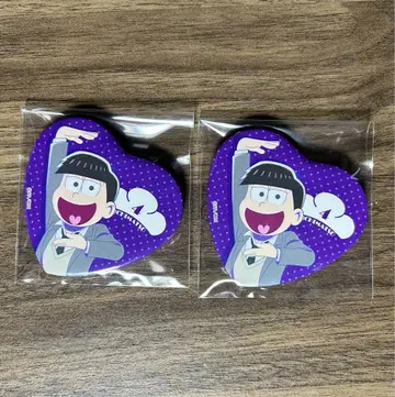 오소마츠 6쌍둥이 18세 이치마츠 HMV 한정판 하트 캔뱃지 세트