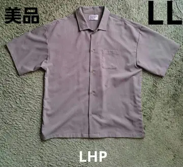 [ LHP ] 오버 사이즈 반팔 셔츠 LL 라이트 그린