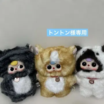babythree 봉제 인형 고양이 시리즈 3개