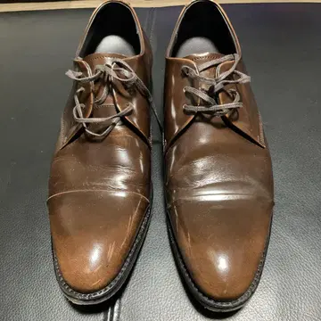 TAKEO KIKUCHI 브라운 레이스업 슈즈