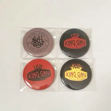 King Gnu 캔뱃지 4세트