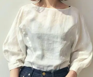 새상품급 이에나 라미 돌먼 블라우스