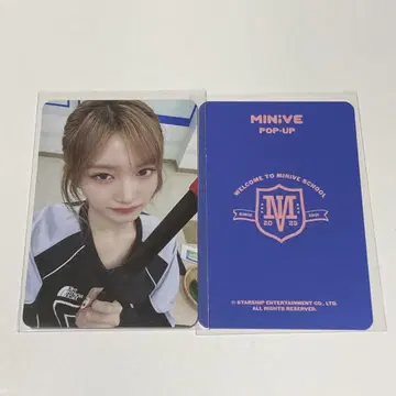 IVE MINIVE SCHOOL 10cm 봉제 인형 키링 이소
