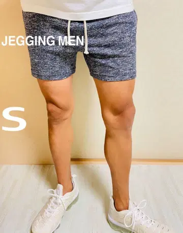 JGG.Men 제깅맨 스키니 맨투맨 하프 팬츠 zs