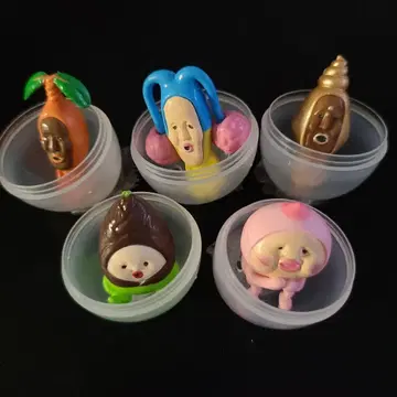 코비토즈칸 버스볼 미니 피규어 전5종 세트