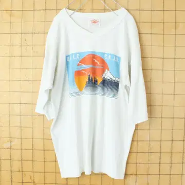 70s80s 캐나다제 SUNBURST FASHIONST 셔츠 L ss15