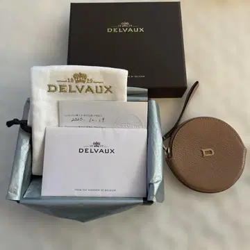 Delvaux 델보 코인 케이스