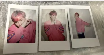 w-inds. 인스턴트 포토 카드와 가챠 케이타 군