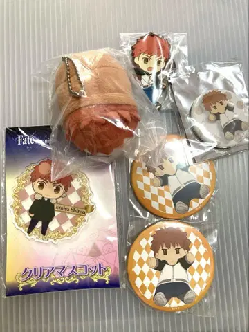 Fate stay night 마루이 한정판 캔뱃지 에미야 시로 모치마스