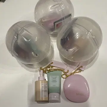 스나이델 미니어처 컬렉션 가챠 혼잣말 클레이 오일 3점