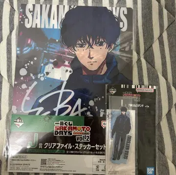 제일복권 SAKAMOTO DAYS 클리어 파일 아크릴 스탠드 세바 나츠키