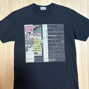 CE cavempt 그래픽 프린트 티셔츠 XL 블랙
