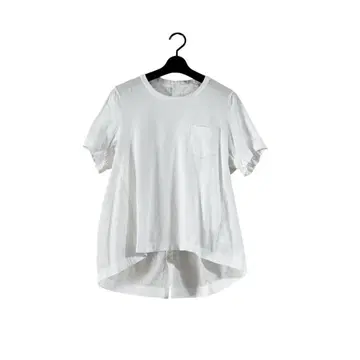 sacai 사카이 뒤 핀턱 반팔 티셔츠 2