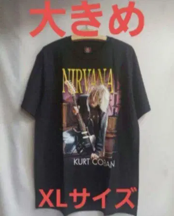 밴드 티셔츠 NIRVANA 닐바나 XL 사이즈