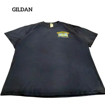 구제 GILDAN 반팔 티셔츠 fudpuckers 백 프린트 00년대~