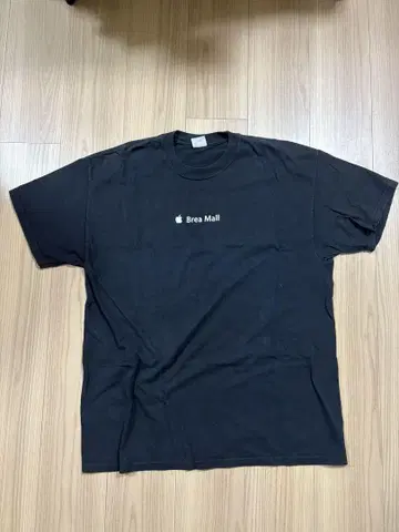 00년대 Apple 티셔츠 Hanes BEEFY-T