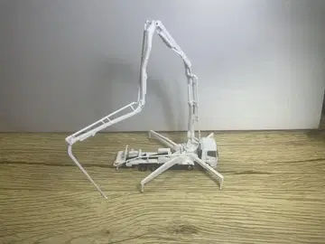 일하는 차량 100경 미래를 건설하는 건설 현장 야마콘 콘크리트 펌프차