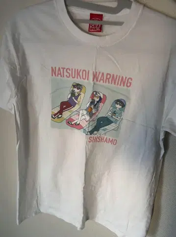 SHISHAMO NATSUKOI WARNING 티셔츠