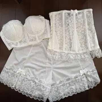 새상품급 웨딩 브라이덜 이너 3세트