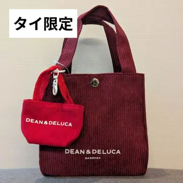 DEAN&DELUCA 딘앤델루카 토트 발렌타인 XS 레드