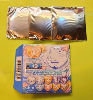 ONEPIECE 상디 여기가 올블루다 하트 캔뱃지 3세트