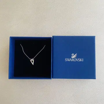 스와로브스키 목걸이 펜던트 실버