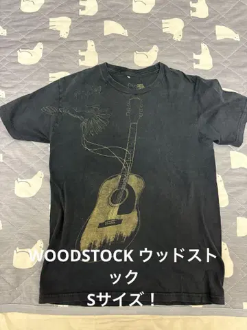 초레어 S! WOODSTOCK 우드스탁 티셔츠 지미 헨