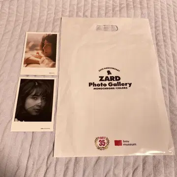 ZARD 35주년 사진전 혜택 엽서 2매 & 쇼핑백
