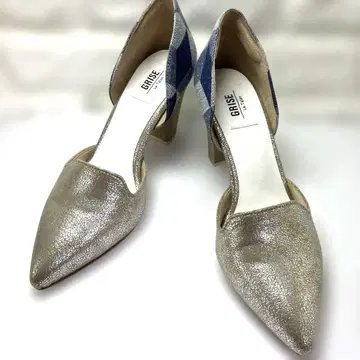 르타 롱 Lee 펌프스 스틸레토 레어 24.5cm