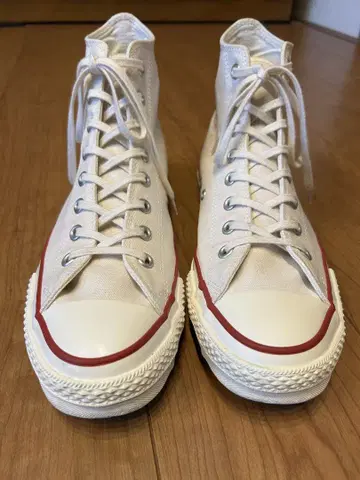 올스타 하이컷 일본제 컨버스 아이보리 9 1/2 28cm