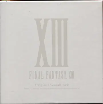초회 한정판) 파이널 판타지 XIII 오리지널 사운드 트랙