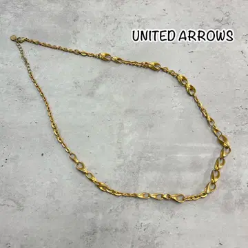 새상품급 UNITED ARROWS 유나이티드 애로우즈 체인 목걸이
