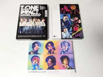 SixTONES 라이브 블루레이 초회판 3권 세트