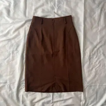 00's vintage 브라운 타이트 스커트 아카이브 그런지y2k