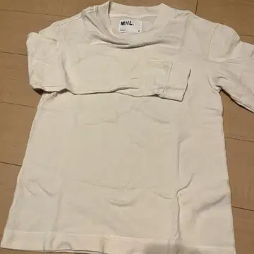 MHL. 화이트 긴팔 티셔츠 M