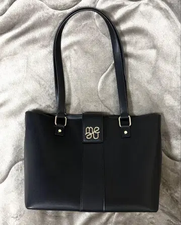 mellowneon 2way A4 로고 벨트 백 블랙