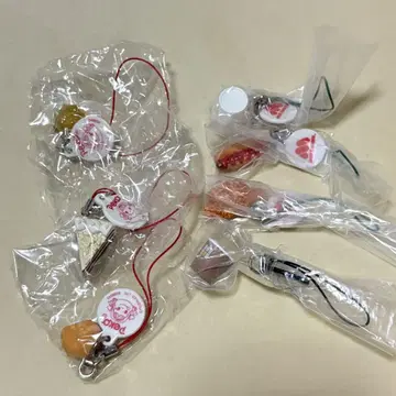 식품 미니어처 키링 가챠
