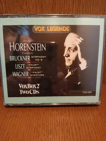 Jascha Horenstein Vox Legends 2CD