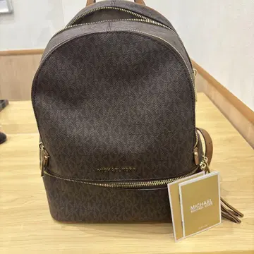 MICHAEL KORS 브라운 백팩