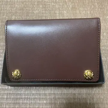 RUDEGALLERY SHORT WALLET 루드 갤러리 지갑 BROWN