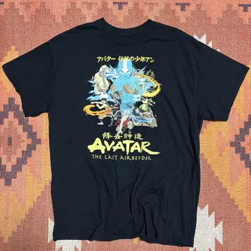 AVATAR 아바타 전설의 소년 안 애니메이션 구제 의류 티셔츠