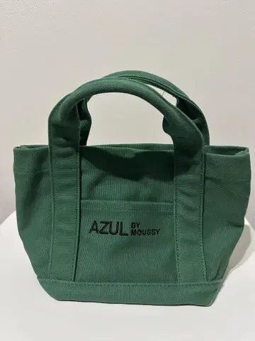 AZUL BY MOUSSY 아즈 바이 마우시 그린 토트백